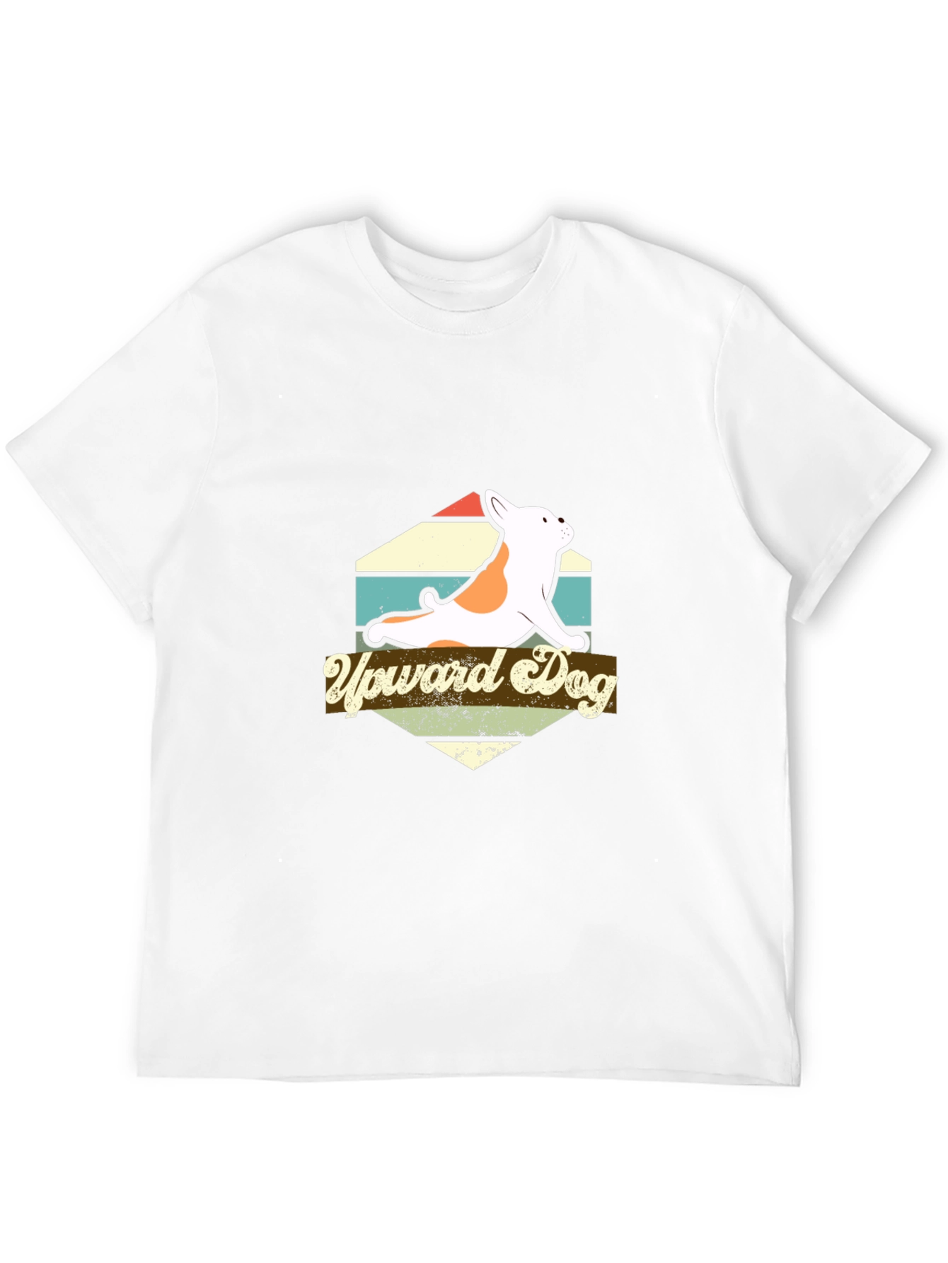 Upward Dog Graphic Tee - Yoga Lover T-Shirt