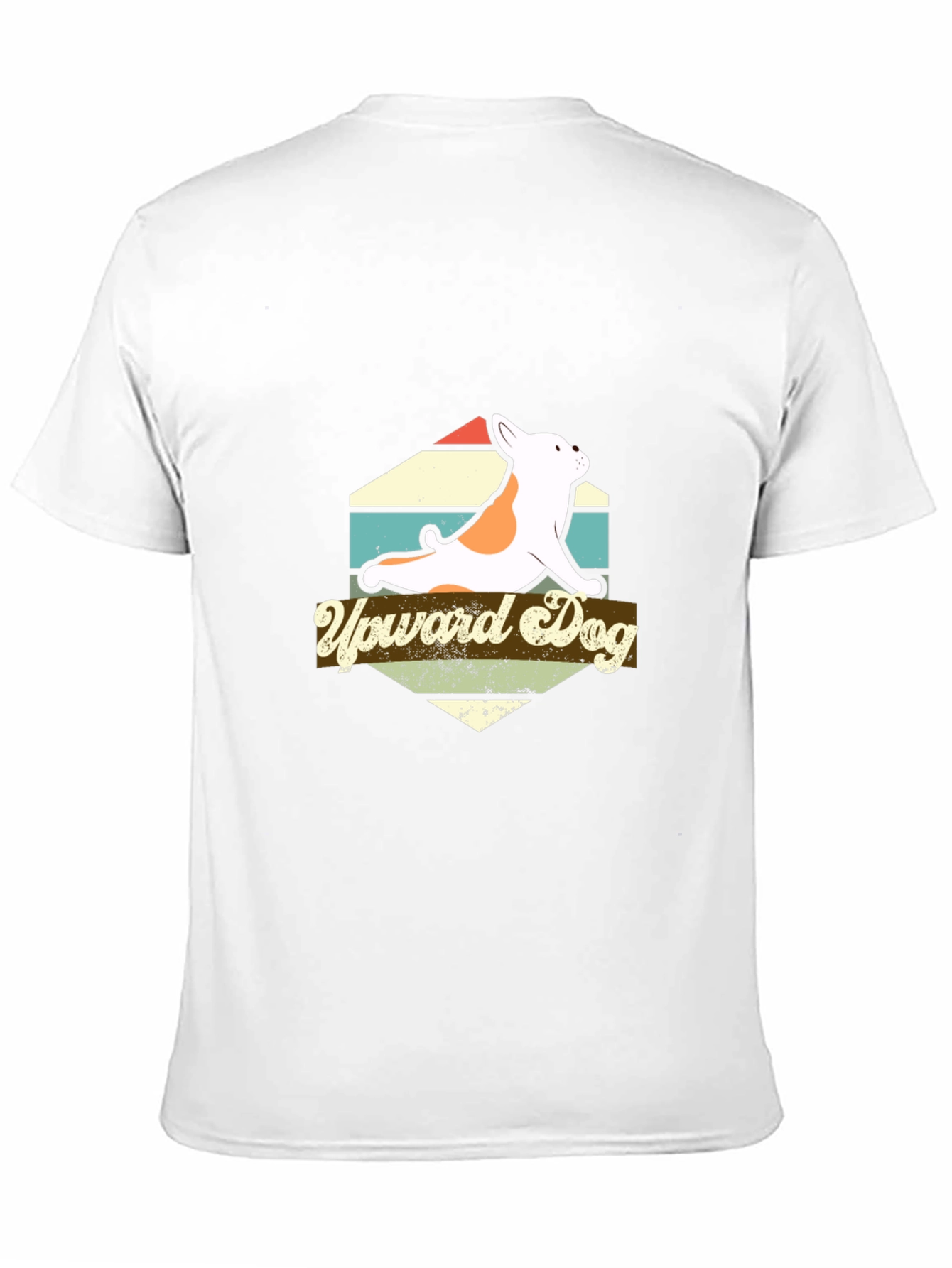 Upward Dog Graphic Tee - Yoga Lover T-Shirt