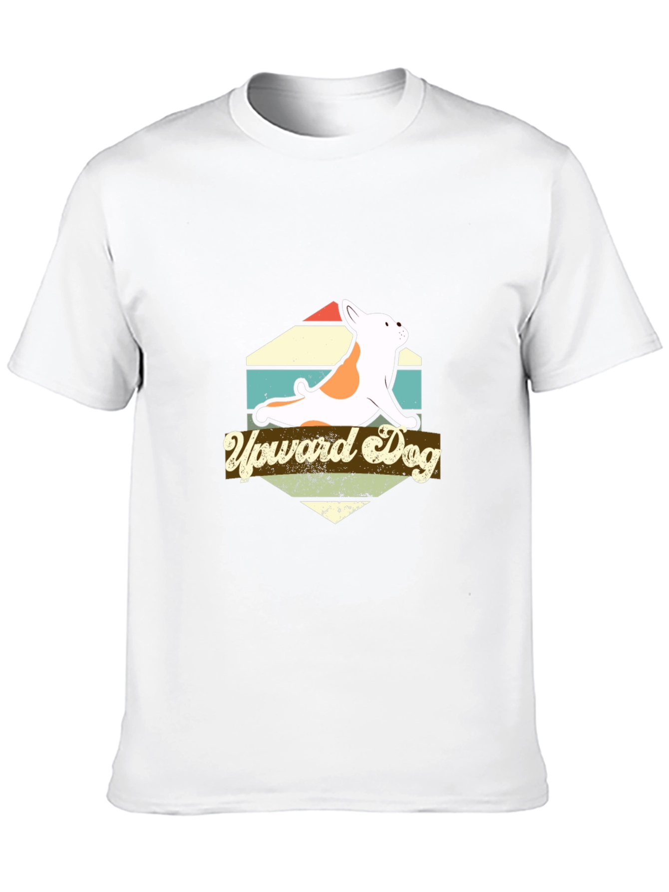 Upward Dog Graphic Tee - Yoga Lover T-Shirt