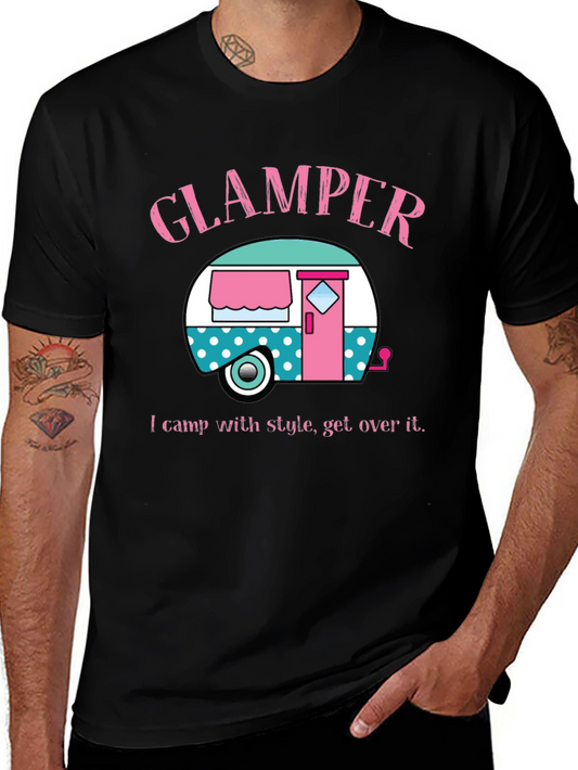 Glamping T-Shirt: Camp with Style!