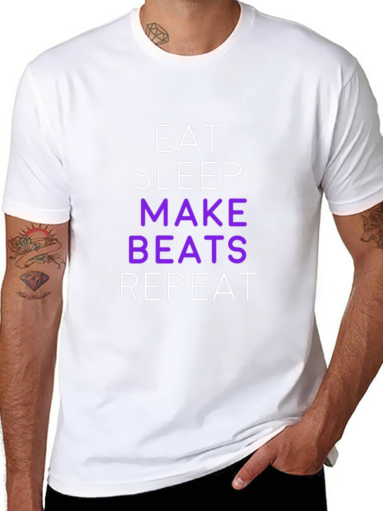 Eat Sleep Make Beats Repeat T-Shirt