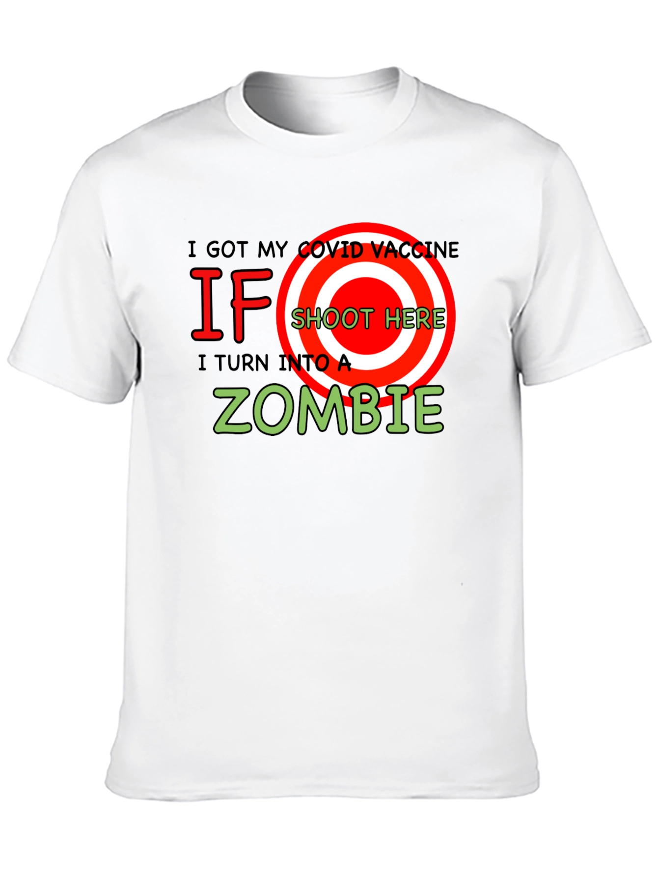 I Got My COVID Vaccine Zombie T-Shirt