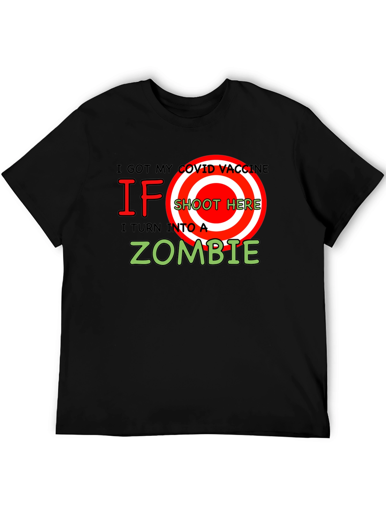 I Got My COVID Vaccine Zombie T-Shirt