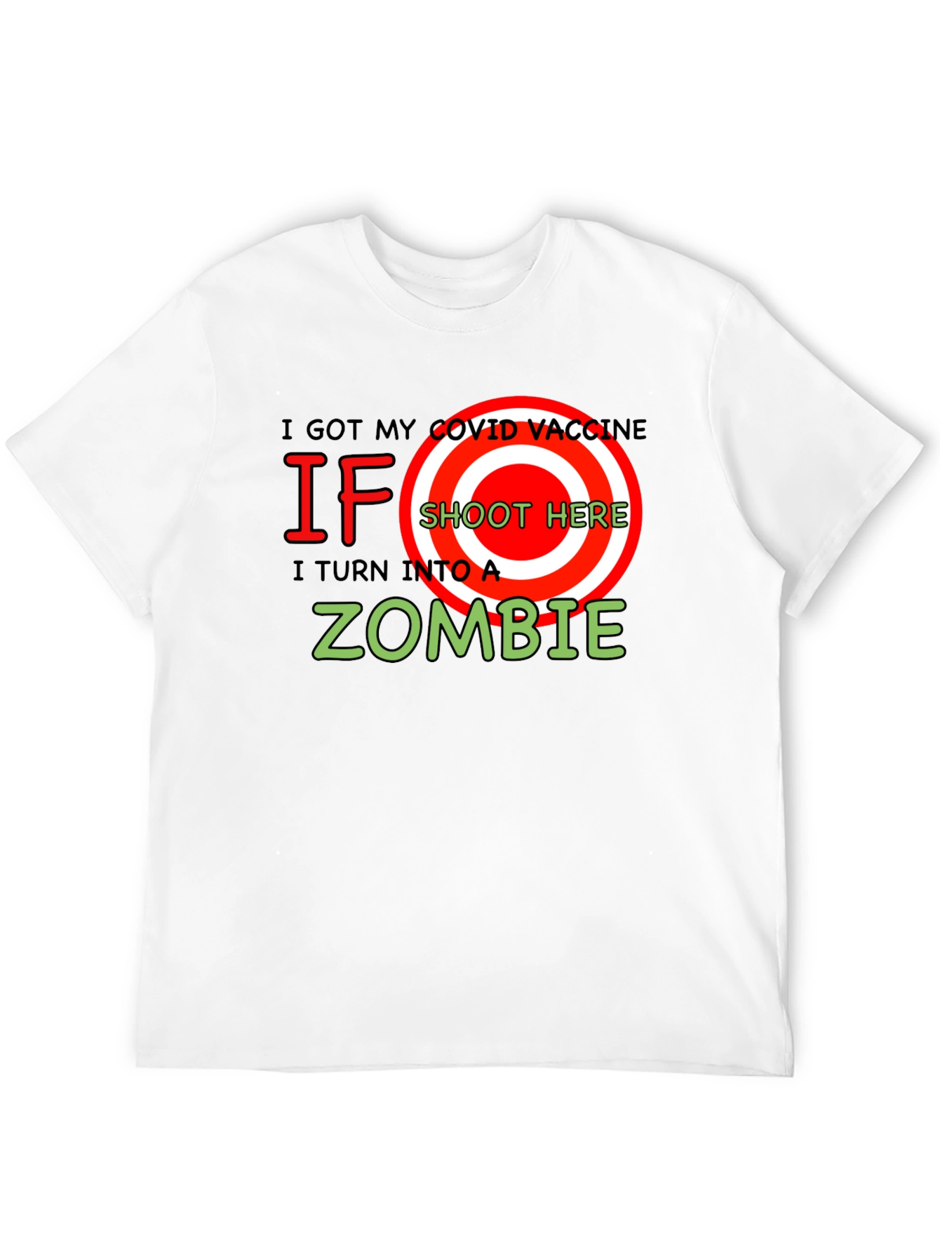 I Got My COVID Vaccine Zombie T-Shirt