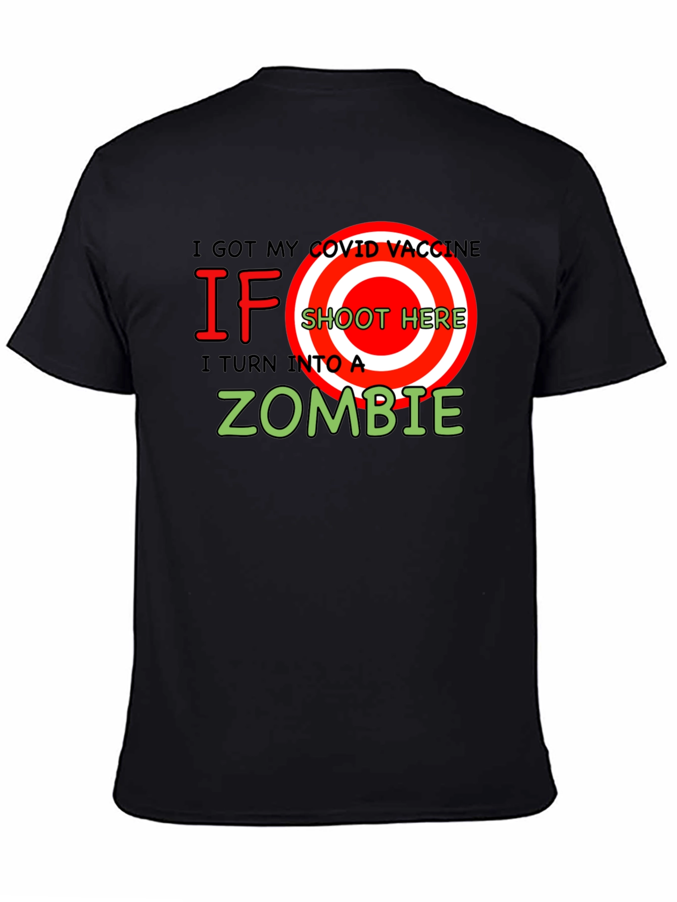 I Got My COVID Vaccine Zombie T-Shirt