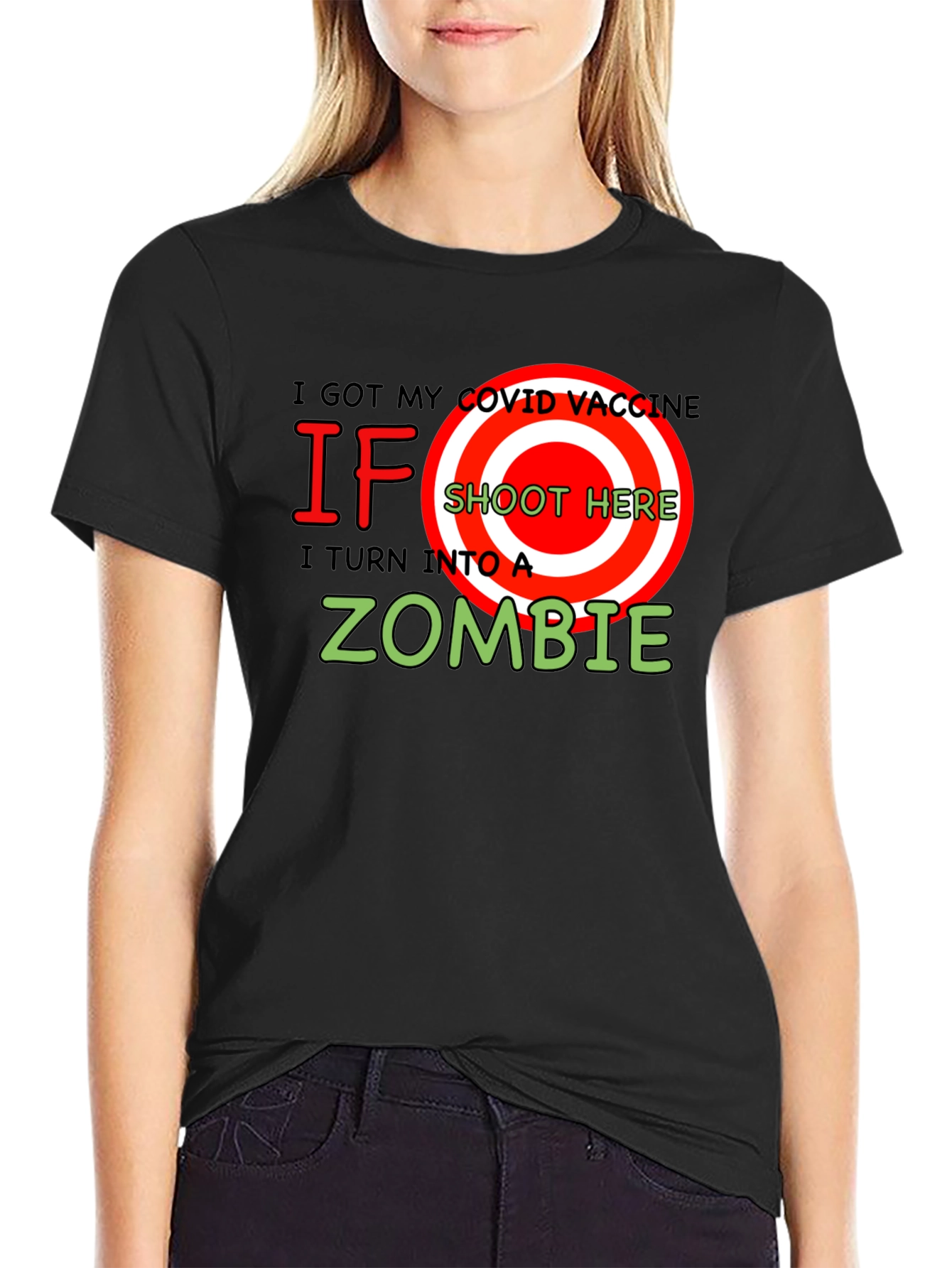 I Got My COVID Vaccine Zombie T-Shirt