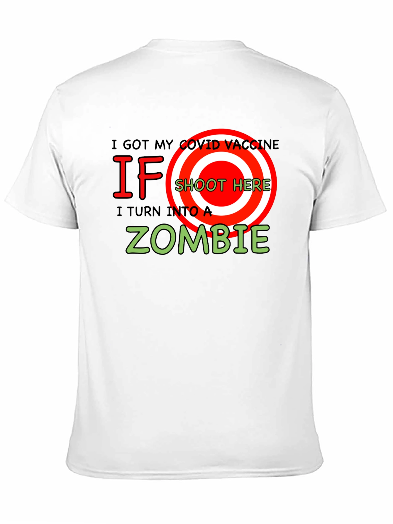 I Got My COVID Vaccine Zombie T-Shirt