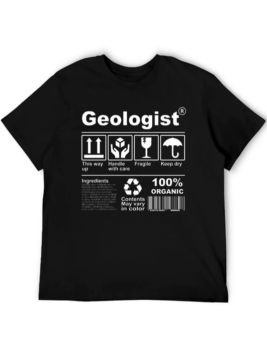 Geologist Organic Cotton T-Shirt - Funny Science Tee
