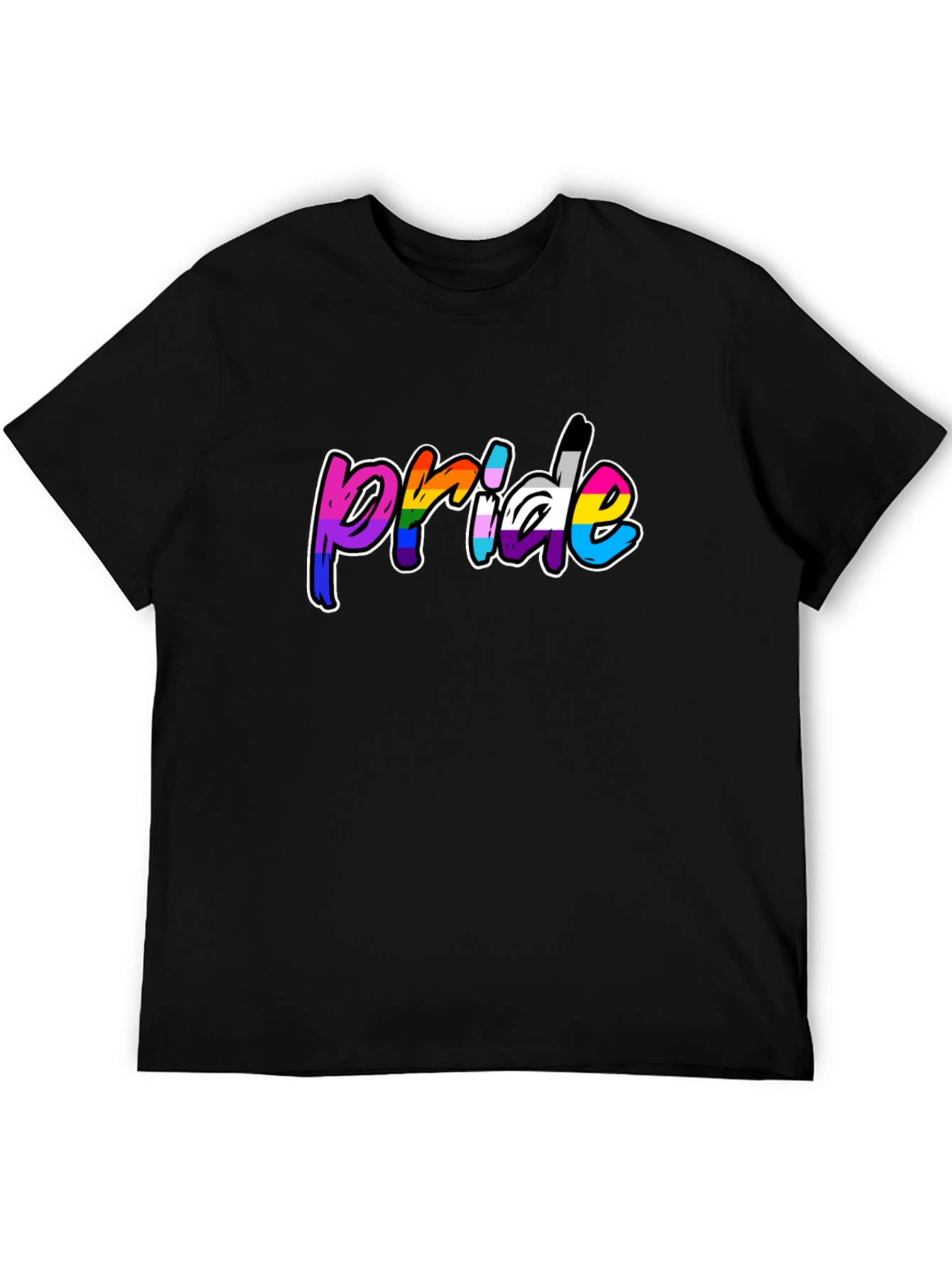 Pride Rainbow Graphic T-Shirt