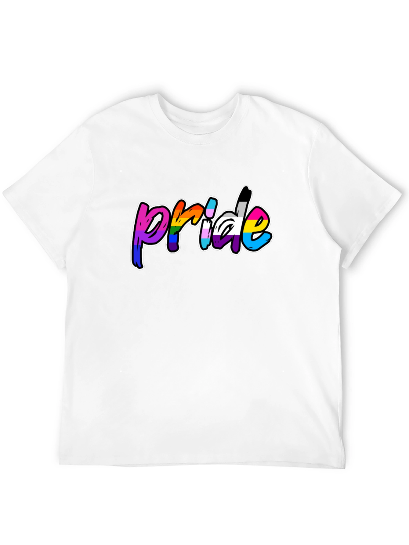 Pride Rainbow Graphic T-Shirt
