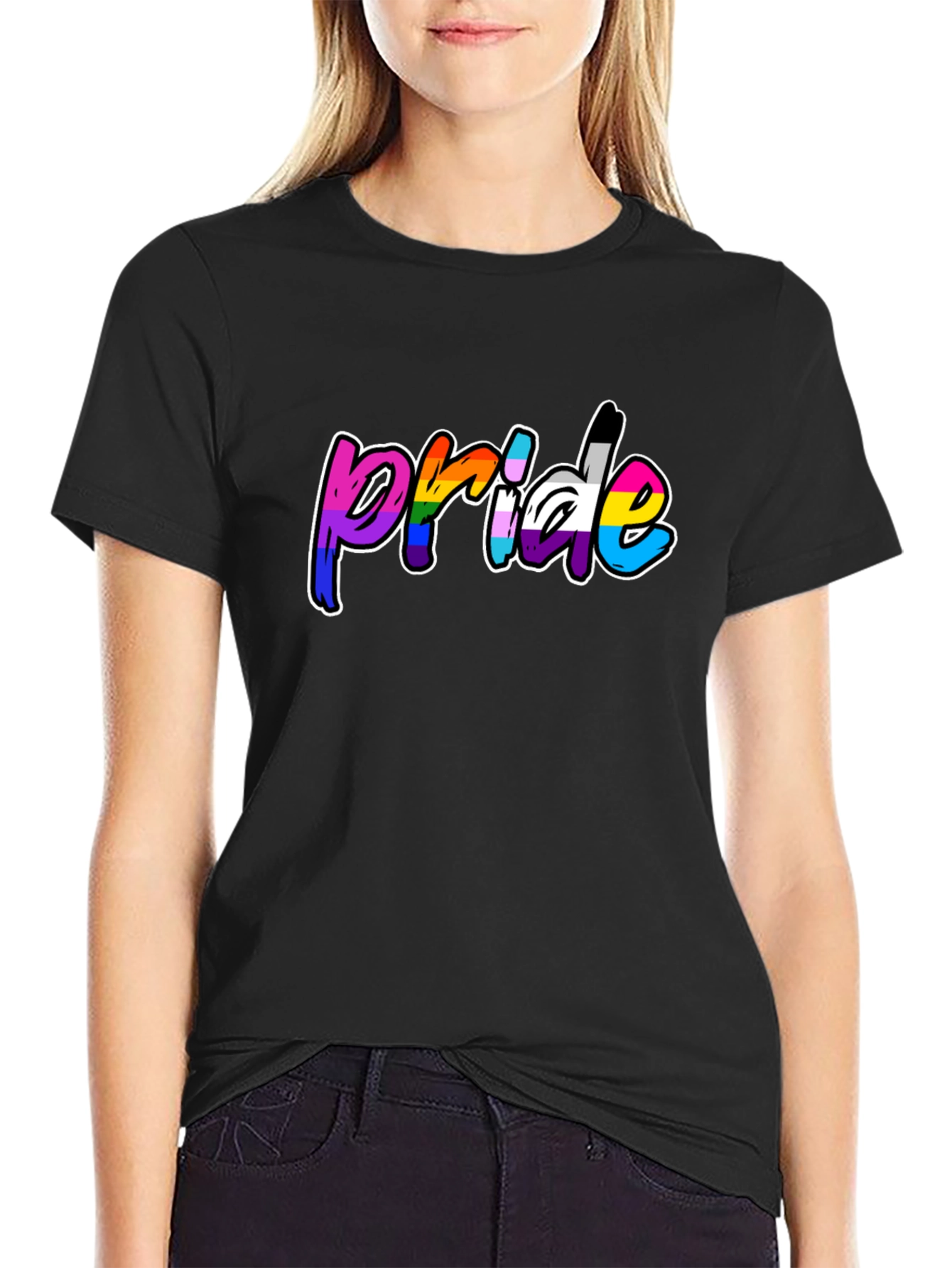 Pride Rainbow Graphic T-Shirt