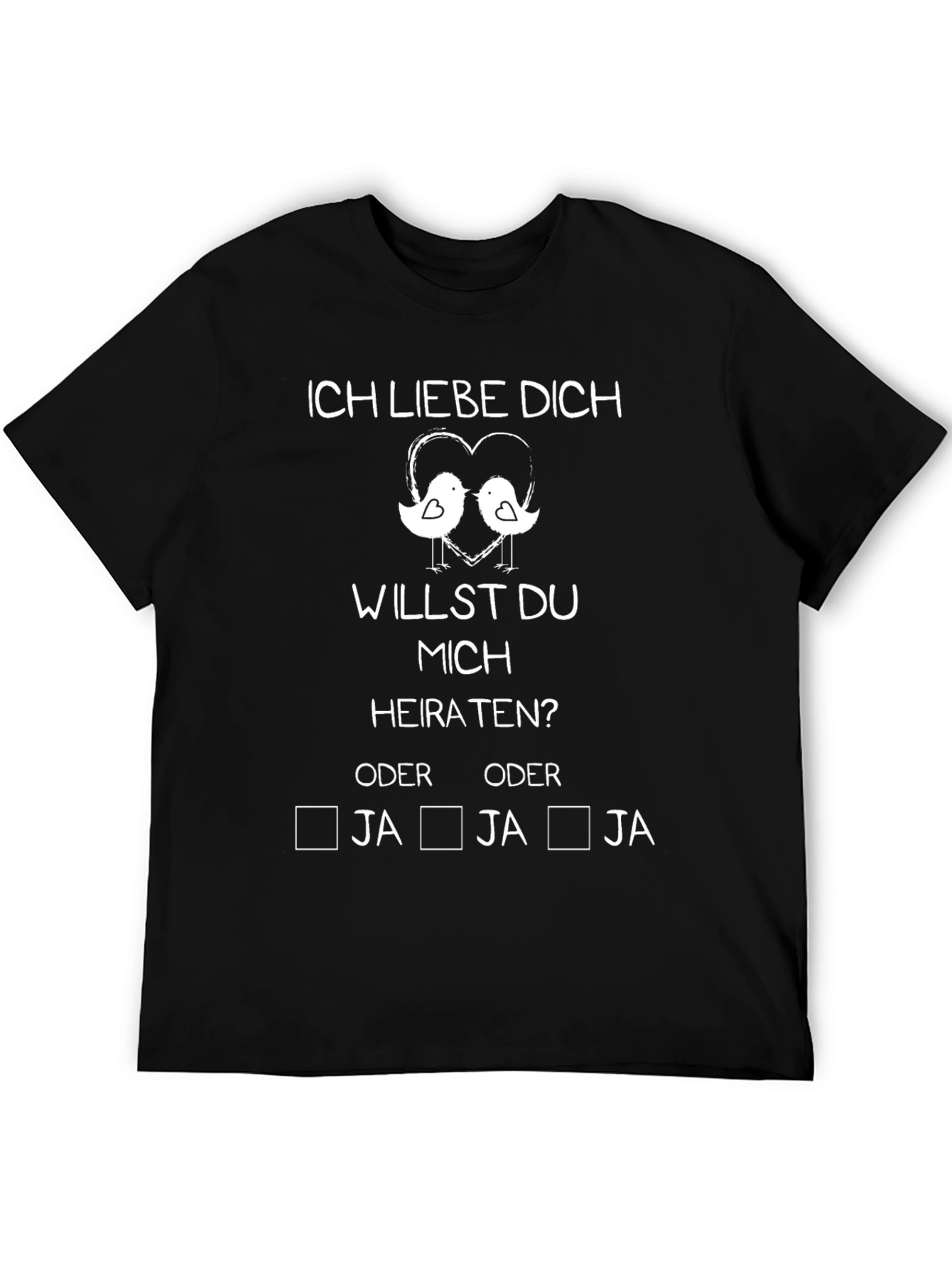 Romantic German Proposal T-Shirt