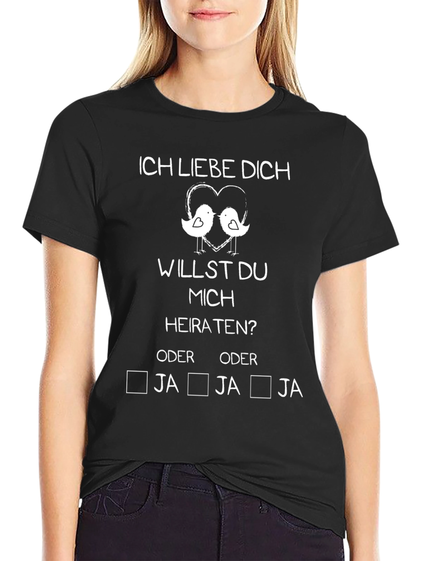 Romantic German Proposal T-Shirt