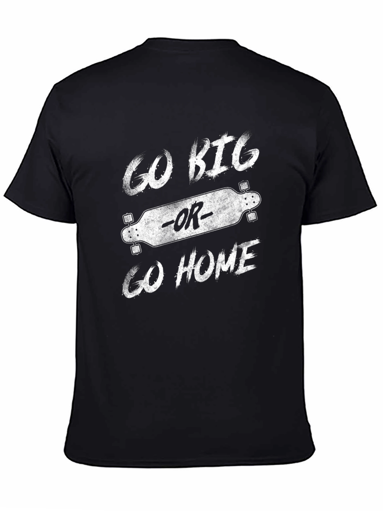 Go Big or Go Home Longboard T-Shirt