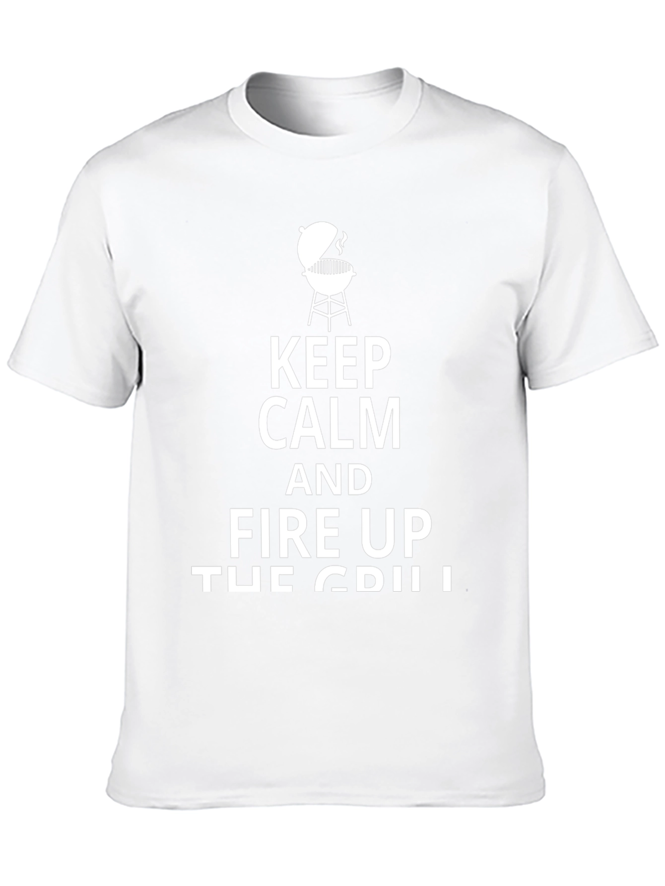 Keep Calm and Fire Up the Grill T-Shirt