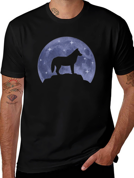 Wolf Moon Silhouette T-Shirt