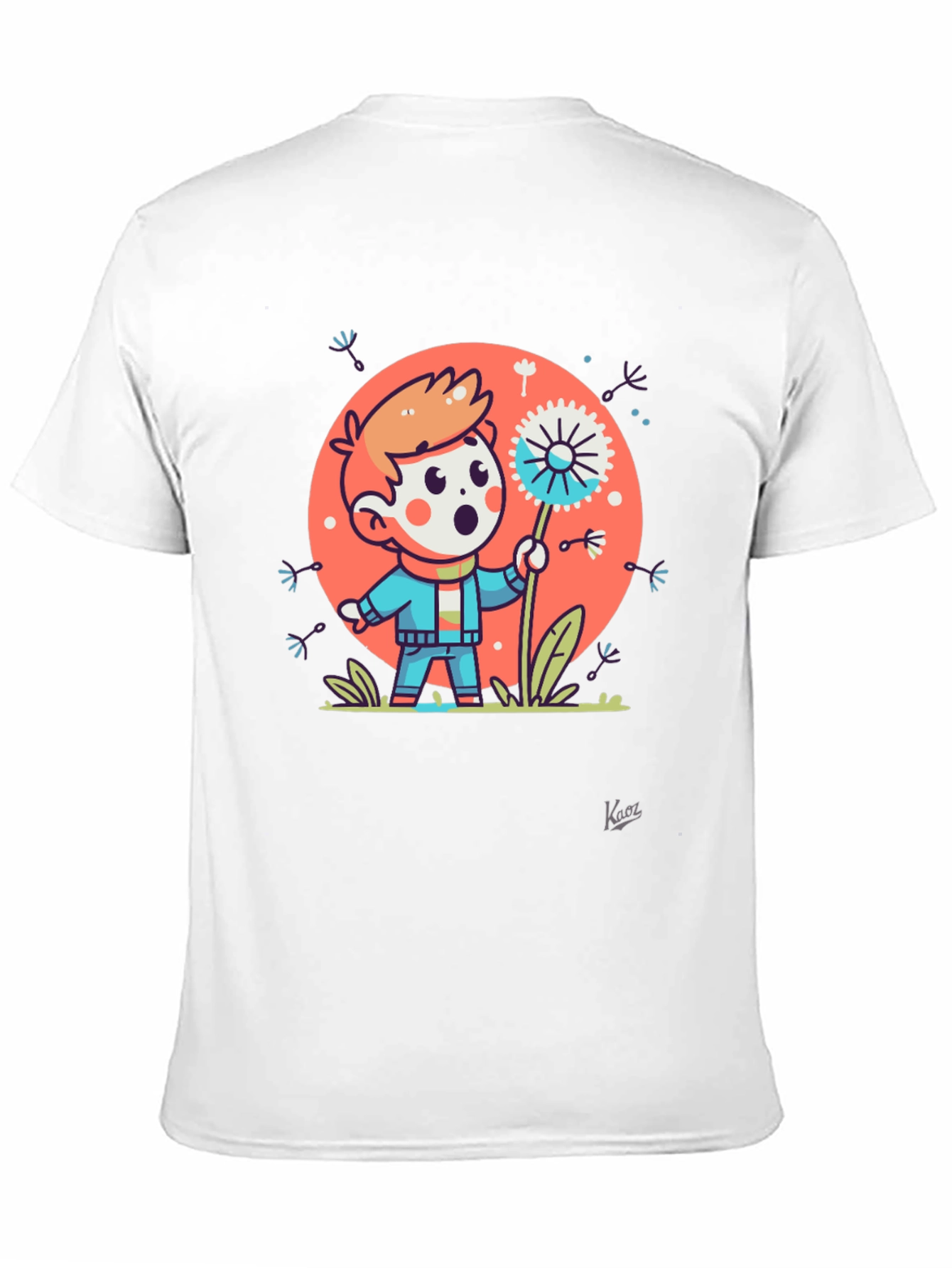 Dandelion Wish Graphic Tee - Soft Cotton Blend