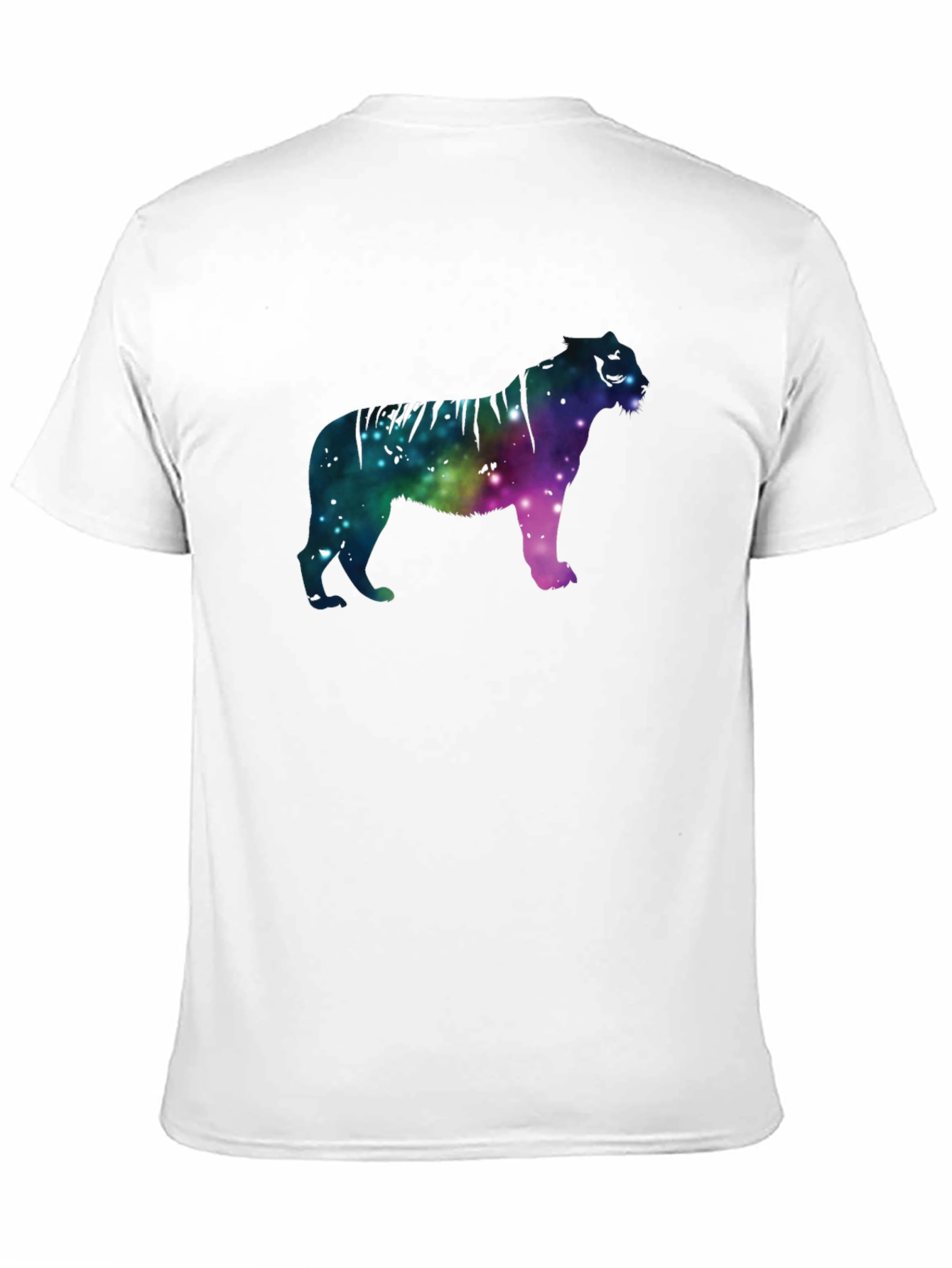 Galaxy Tiger Graphic Black Tee
