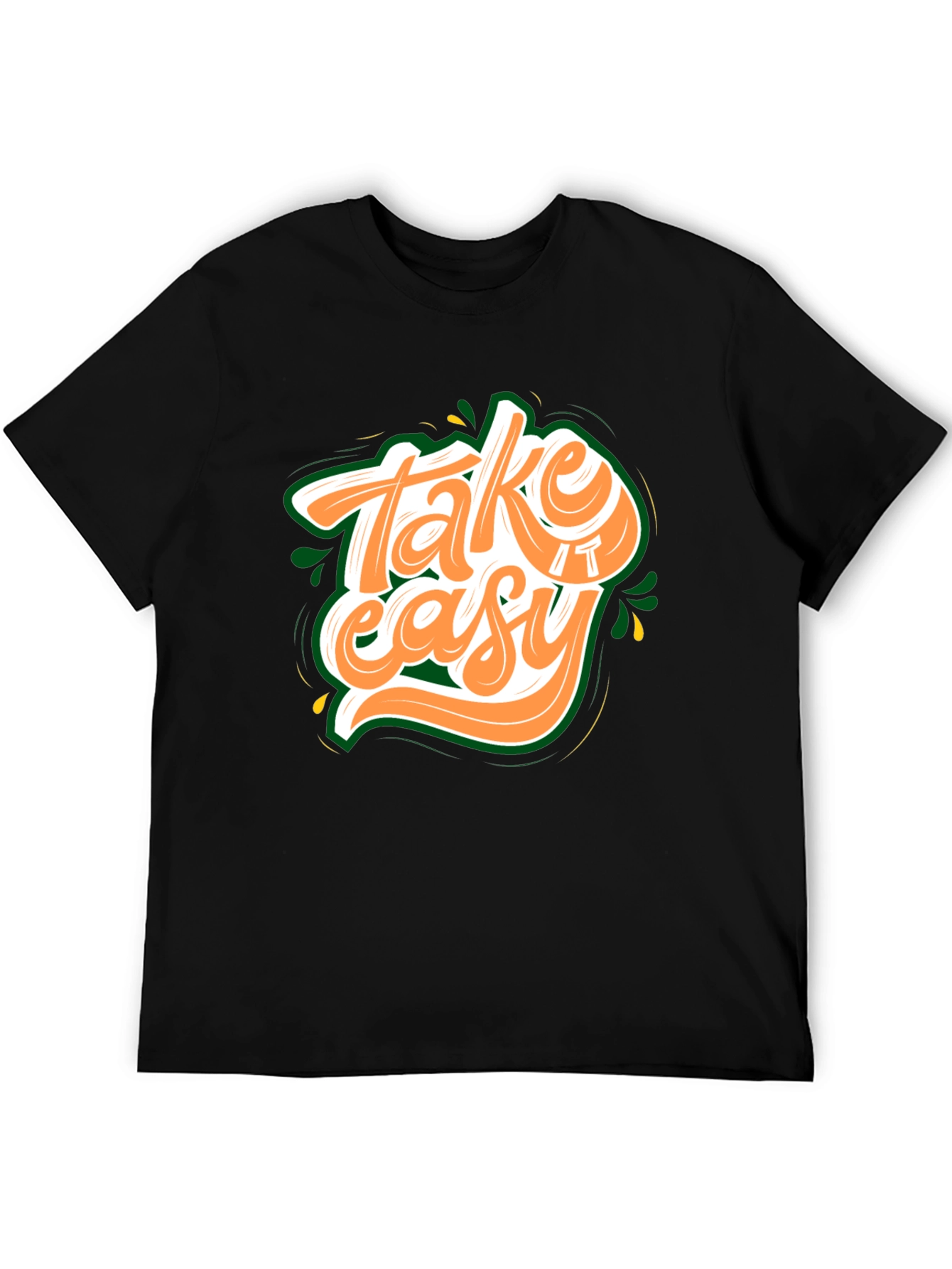 Take It Easy Graphic Tee - Casual Comfort