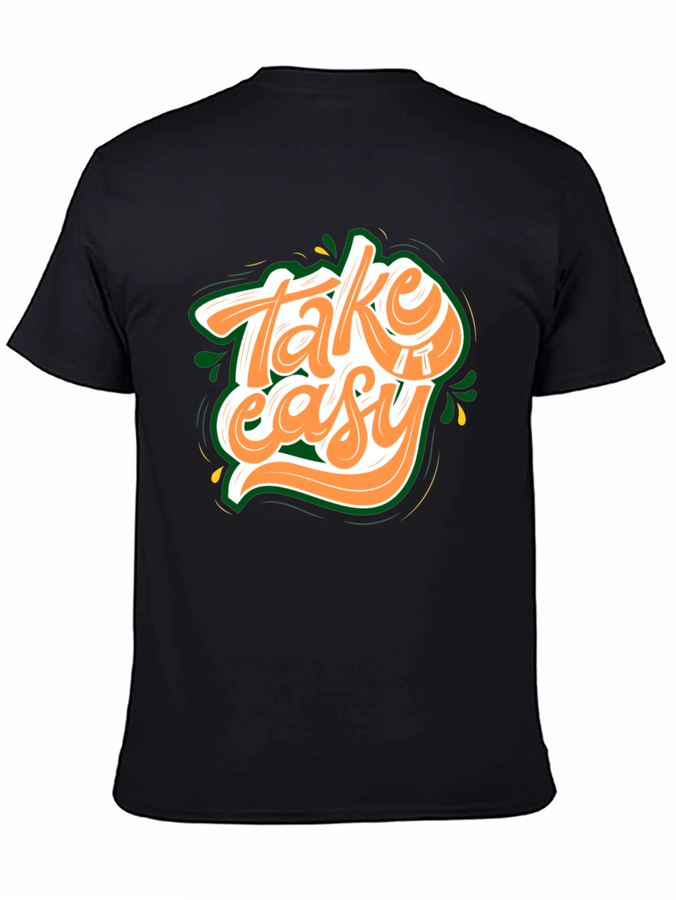 Take It Easy Graphic Tee - Casual Comfort