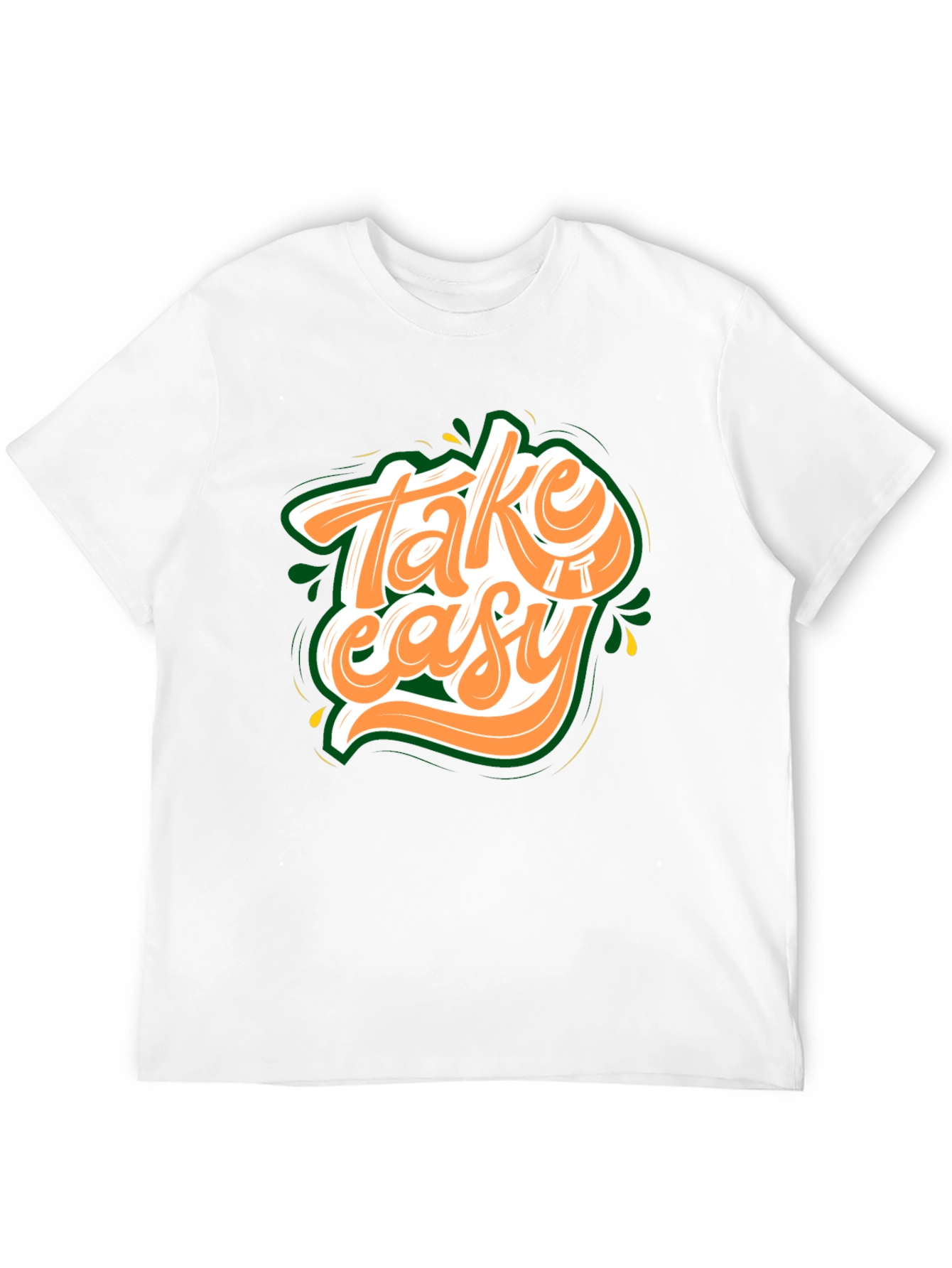 Take It Easy Graphic Tee - Casual Comfort