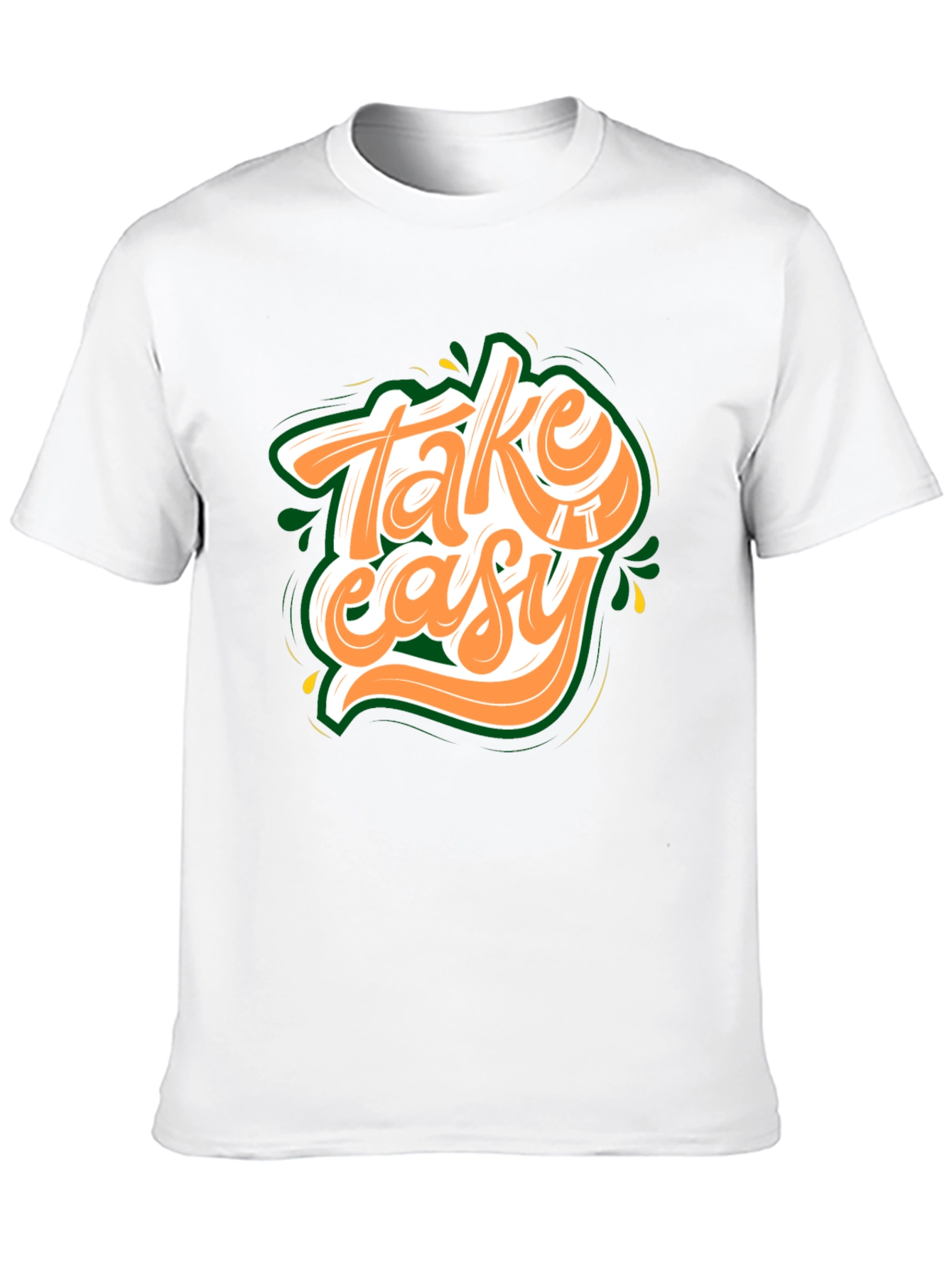 Take It Easy Graphic Tee - Casual Comfort