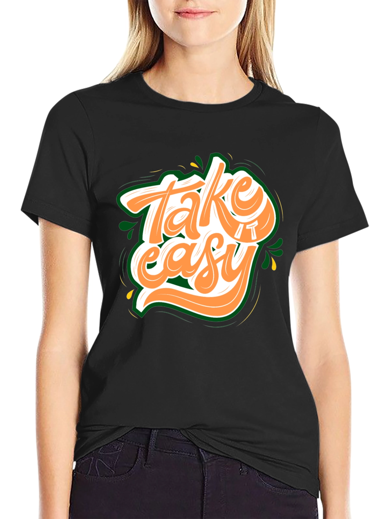 Take It Easy Graphic Tee - Casual Comfort