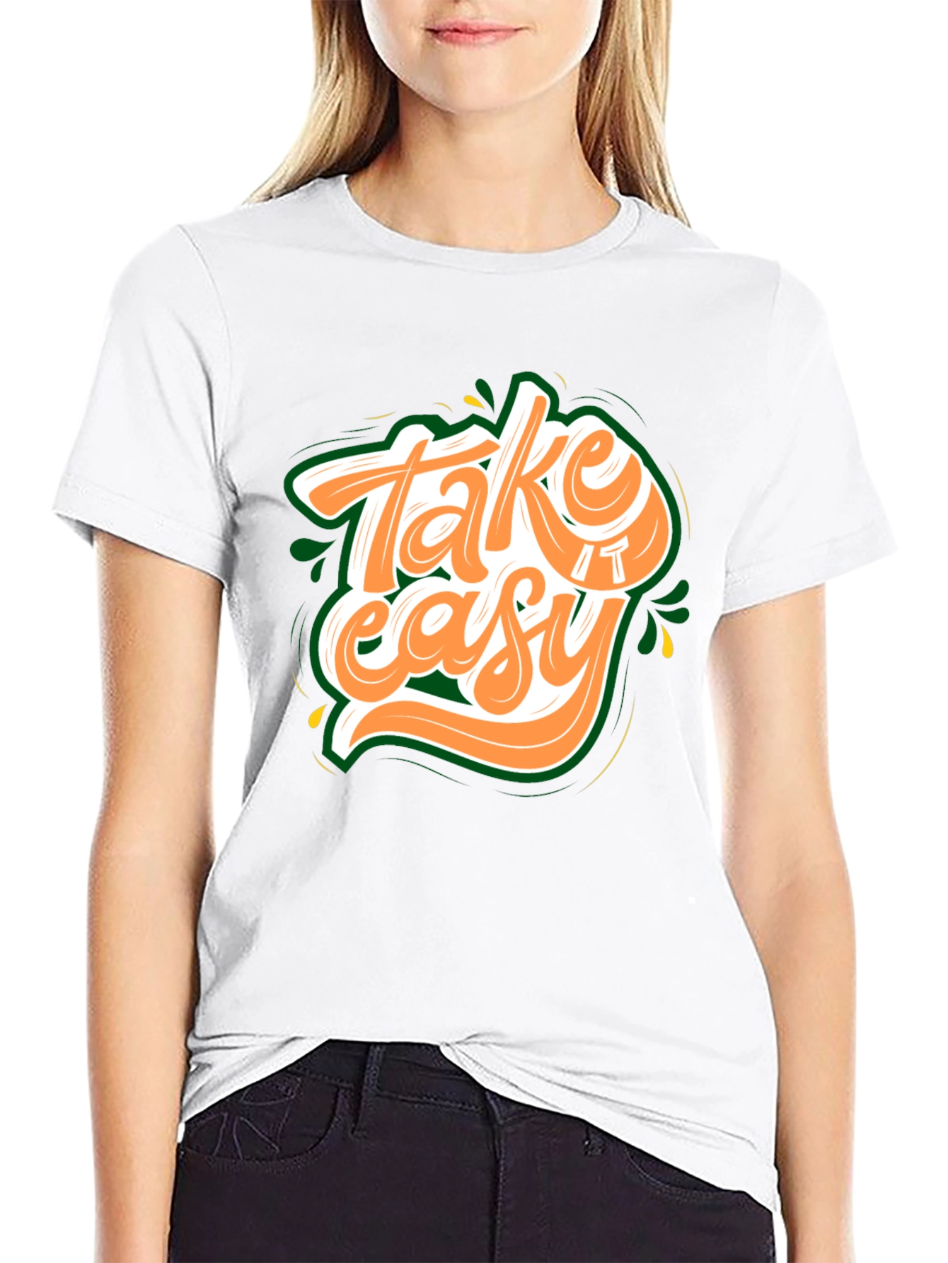 Take It Easy Graphic Tee - Casual Comfort