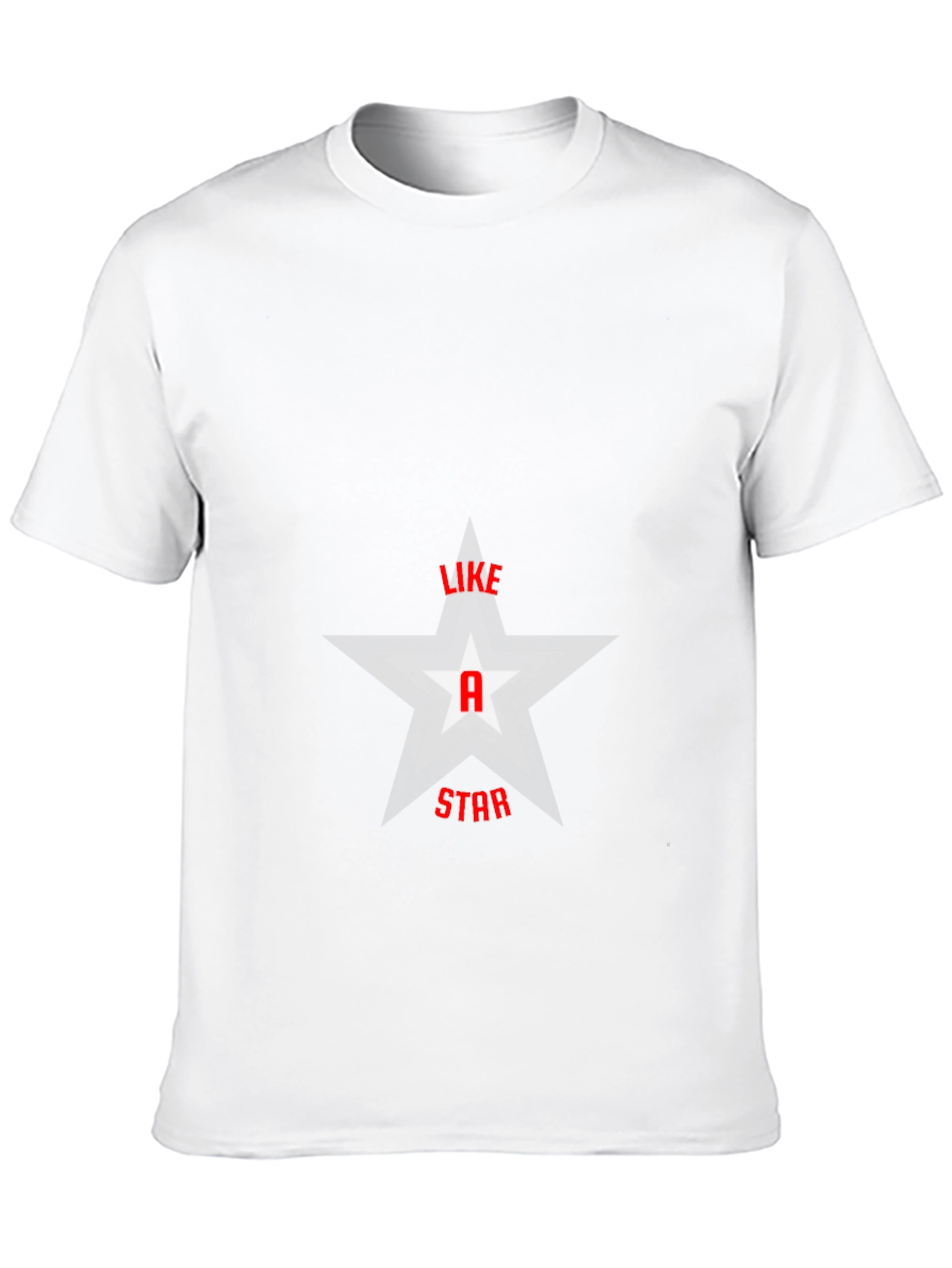 Like a Star Graphic T-Shirt - Black