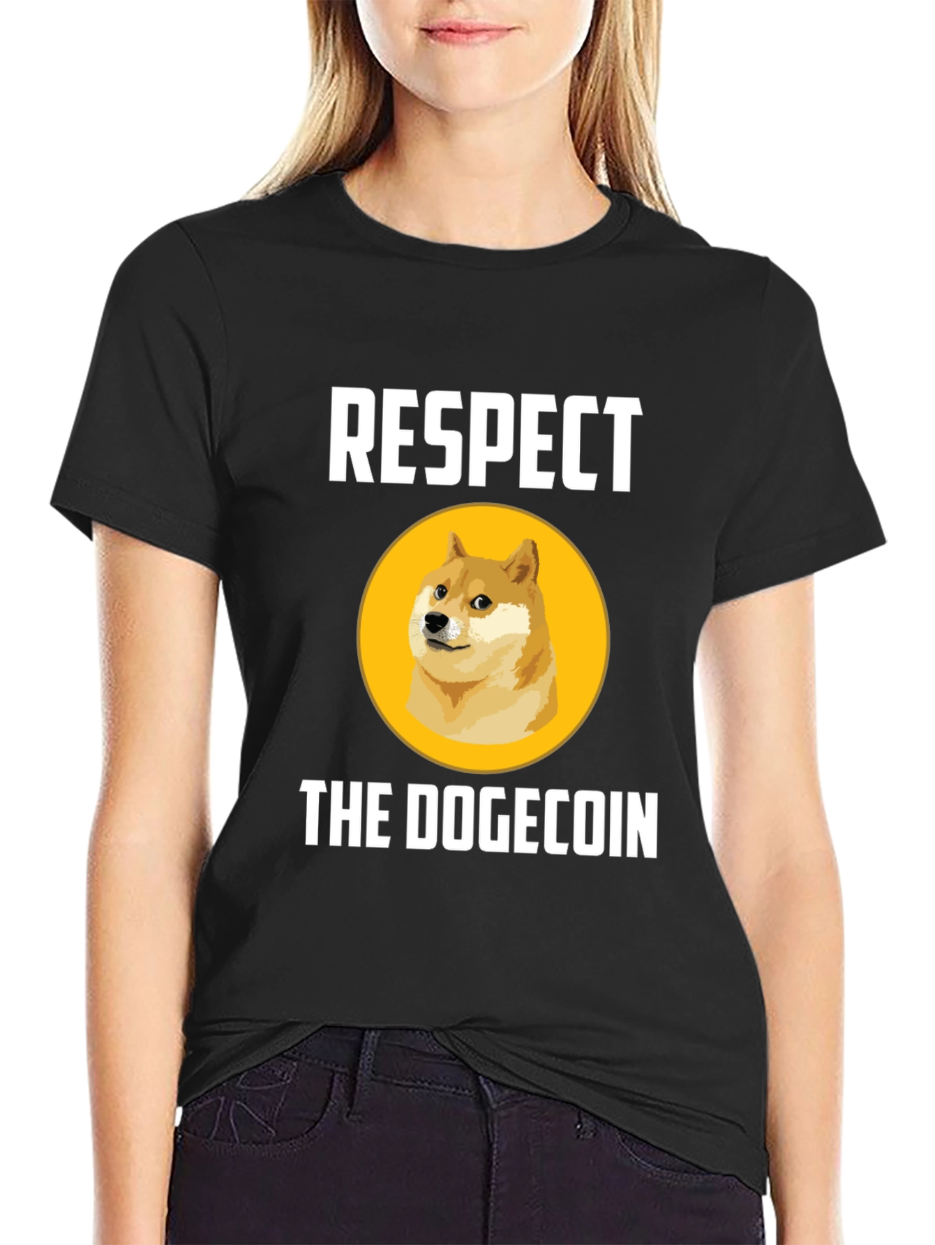 Respect The Dogecoin T-Shirt