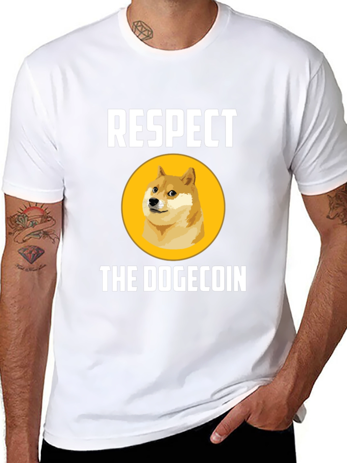 Respect The Dogecoin T-Shirt