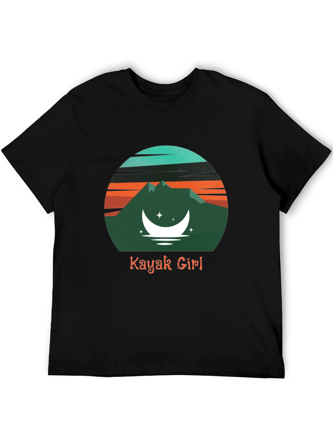 Kayak Girl Graphic Tee - Adventure Awaits!
