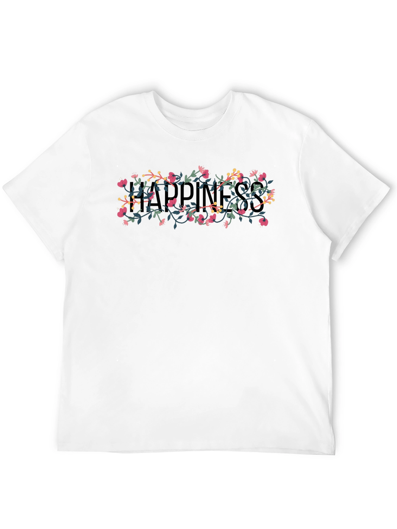 Floral Happiness T-Shirt - Stylish & Unique