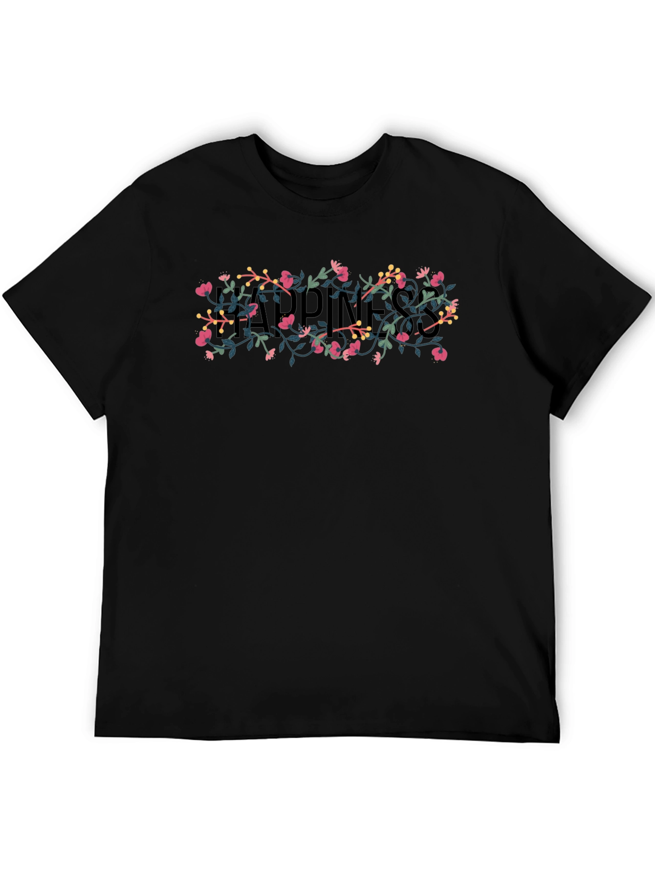 Floral Happiness T-Shirt - Stylish & Unique