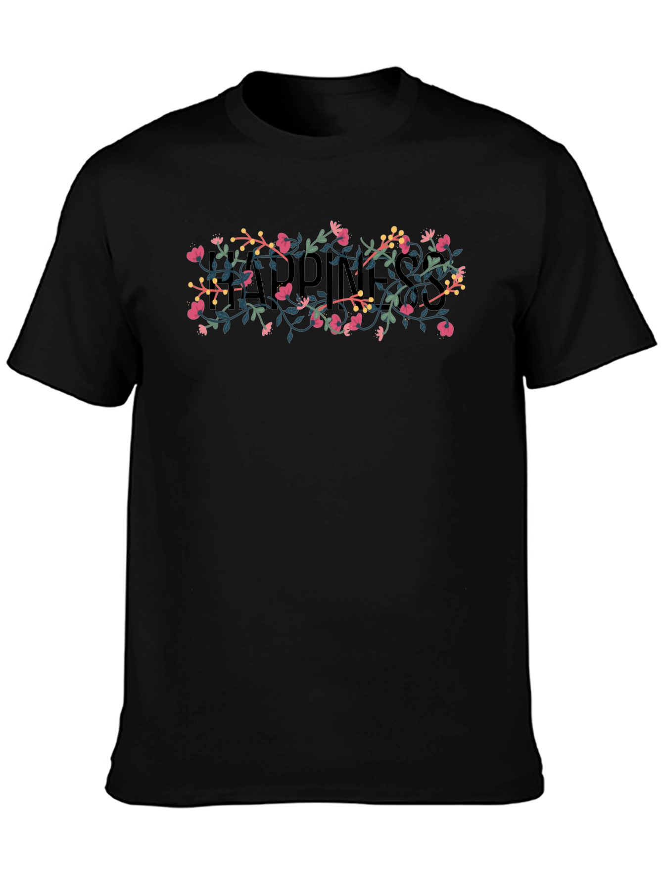 Floral Happiness T-Shirt - Stylish & Unique
