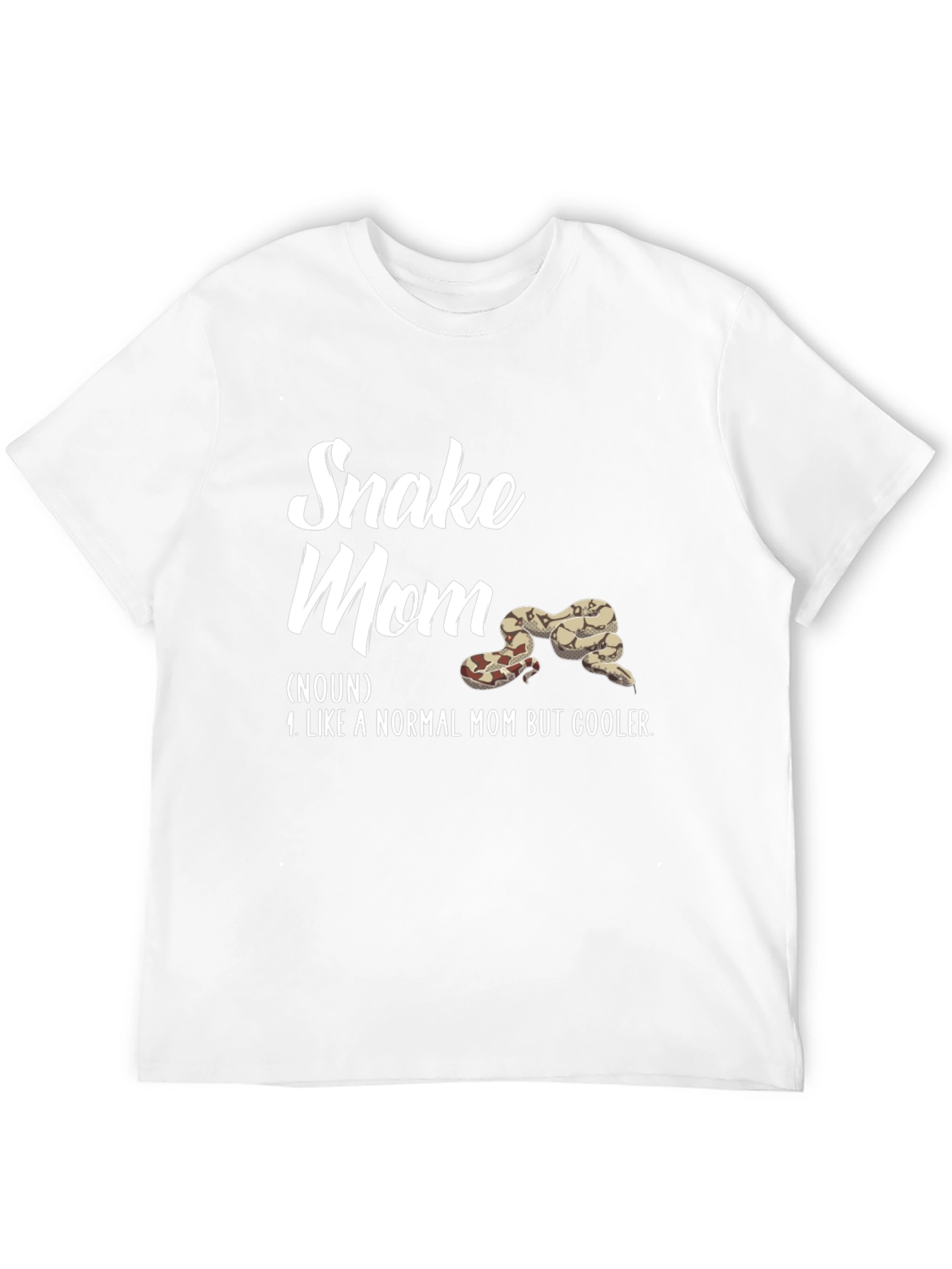 Snake Mom T-Shirt - Cool Reptile Lover Tee