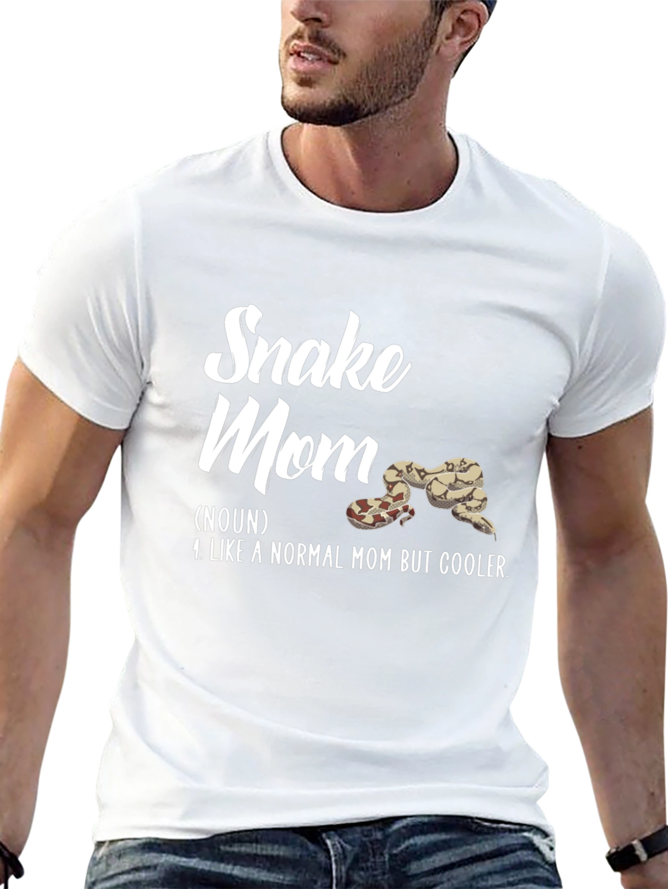 Snake Mom T-Shirt - Cool Reptile Lover Tee