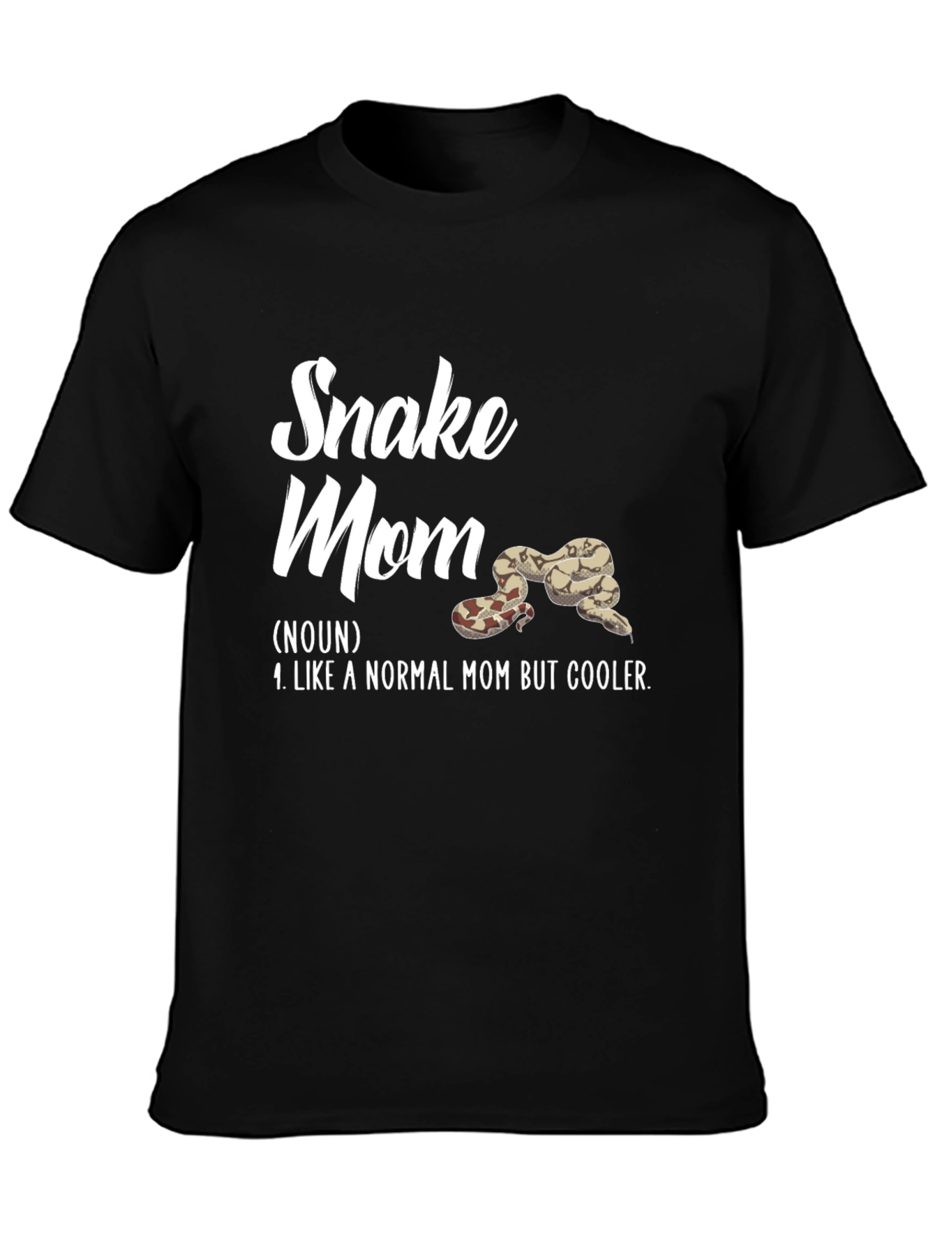 Snake Mom T-Shirt - Cool Reptile Lover Tee