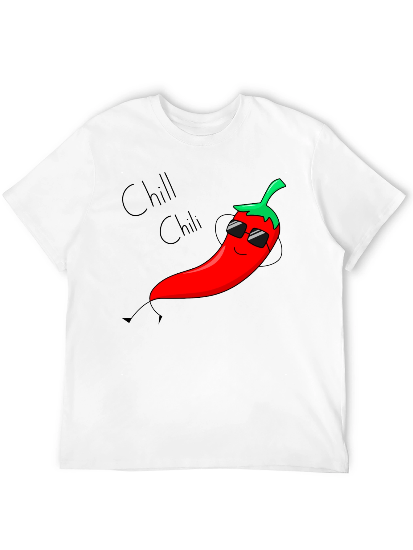 Chill Chili Graphic T-Shirt - Unisex Cotton Tee