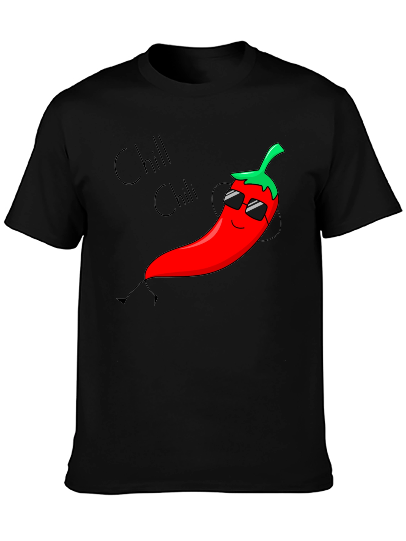 Chill Chili Graphic T-Shirt - Unisex Cotton Tee