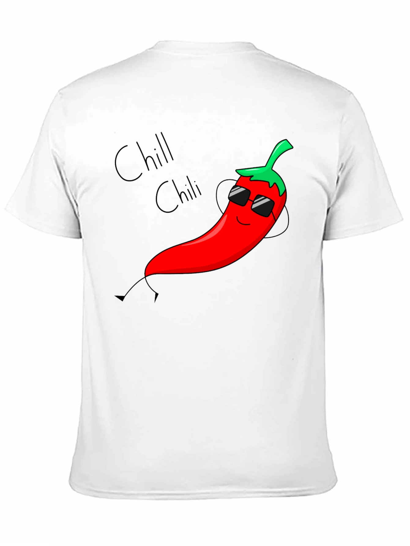 Chill Chili Graphic T-Shirt - Unisex Cotton Tee