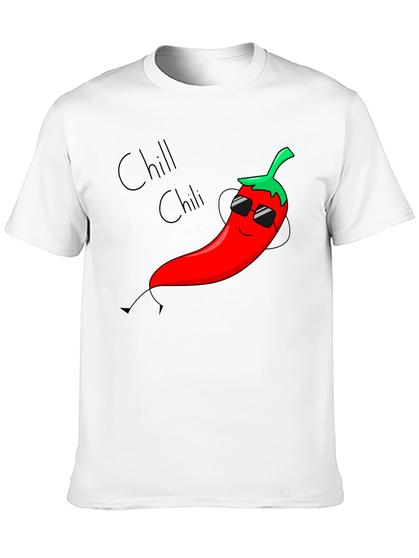 Chill Chili Graphic T-Shirt - Unisex Cotton Tee