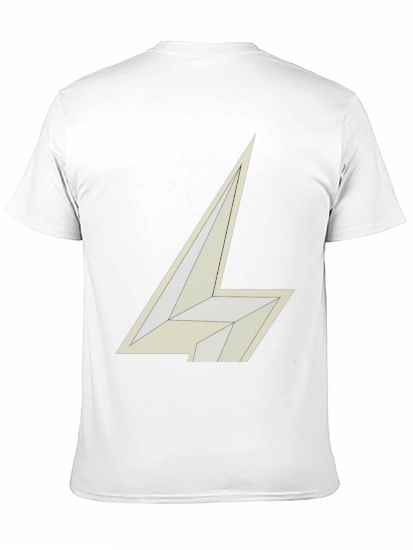 Abstract Arrow Graphic Black T-Shirt