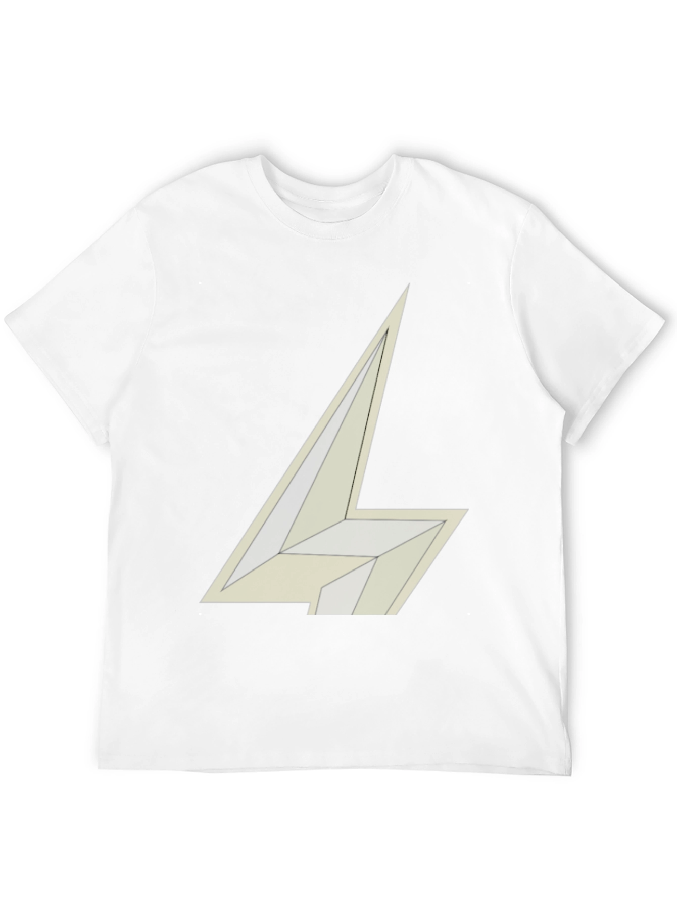 Abstract Arrow Graphic Black T-Shirt