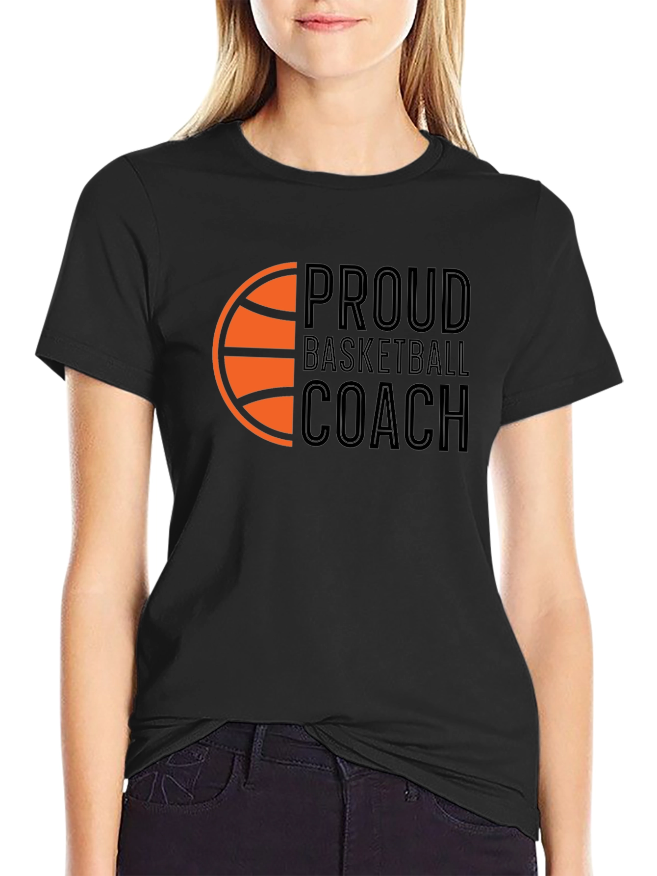 Proud Basketball Coach Graphic T-Shirt