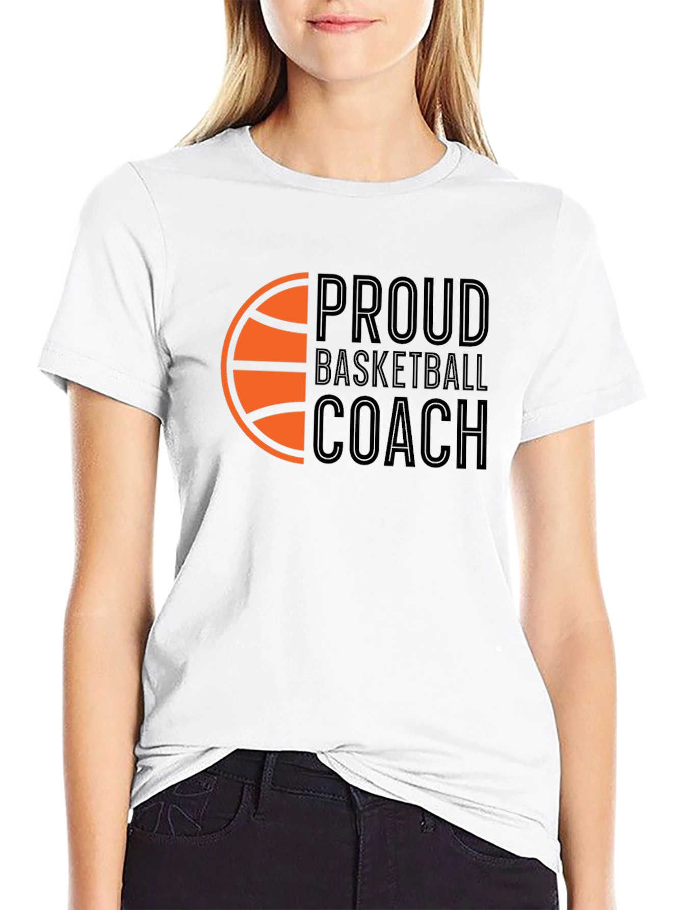 Proud Basketball Coach Graphic T-Shirt