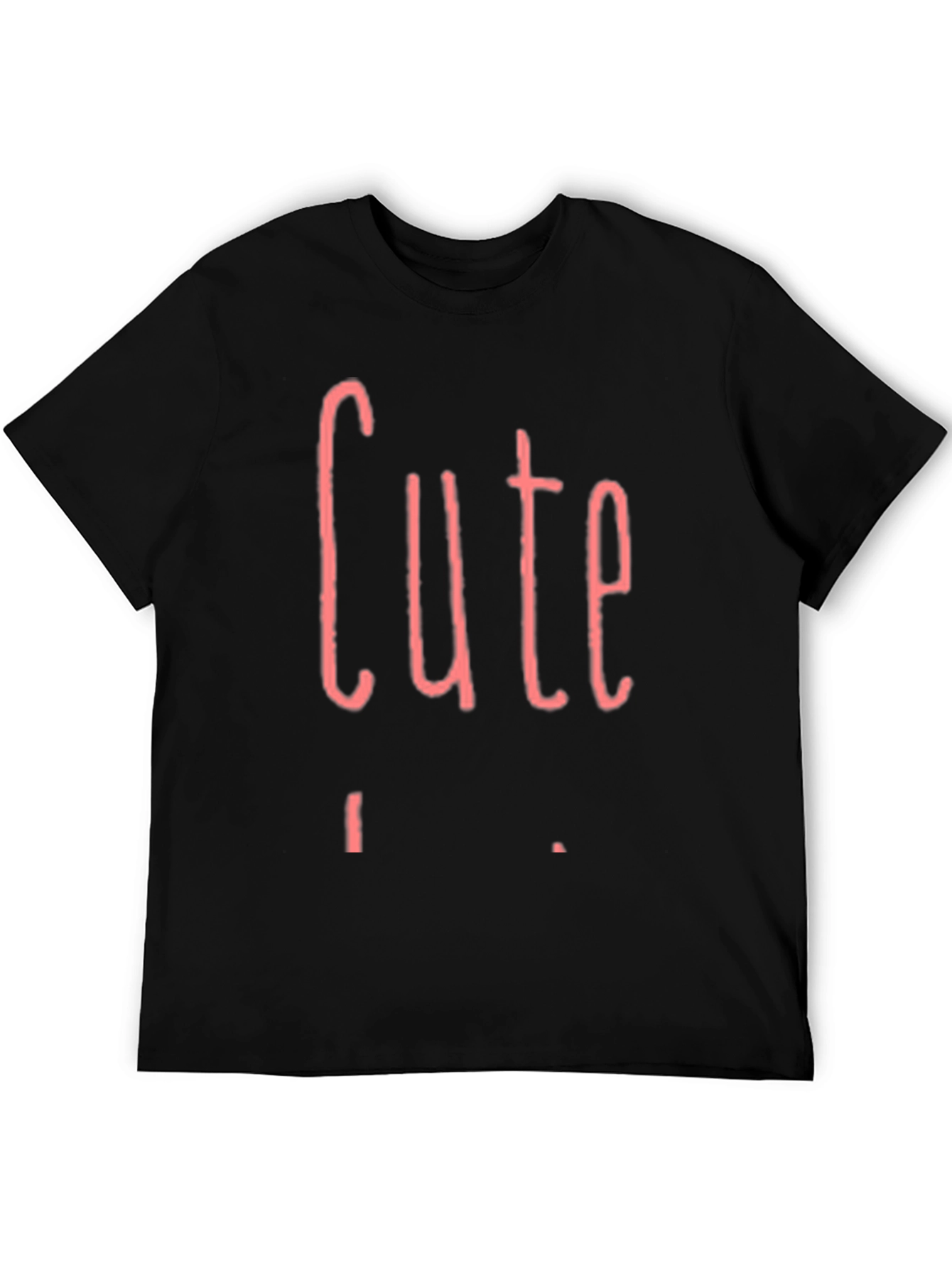 Cute Graphic Tee - Black Unisex T-Shirt