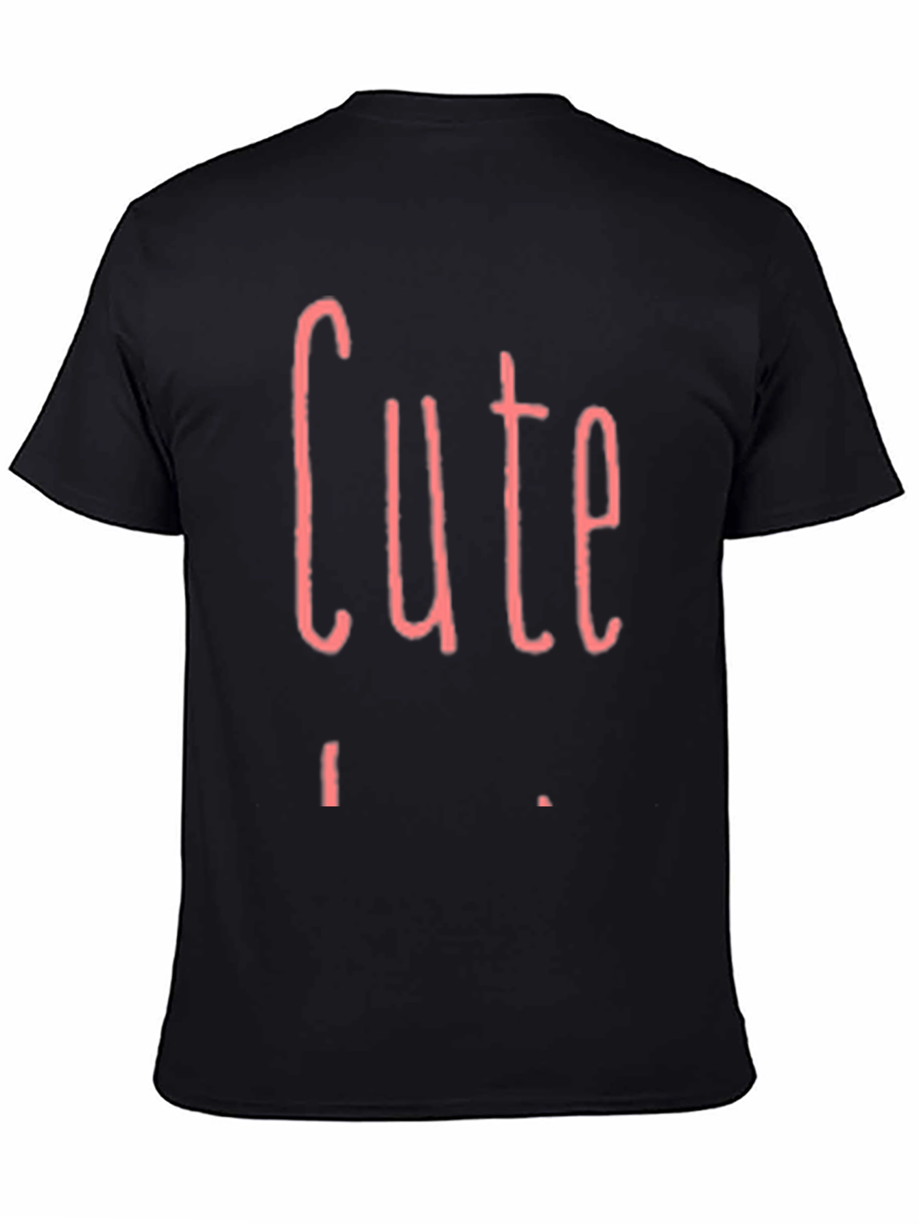 Cute Graphic Tee - Black Unisex T-Shirt