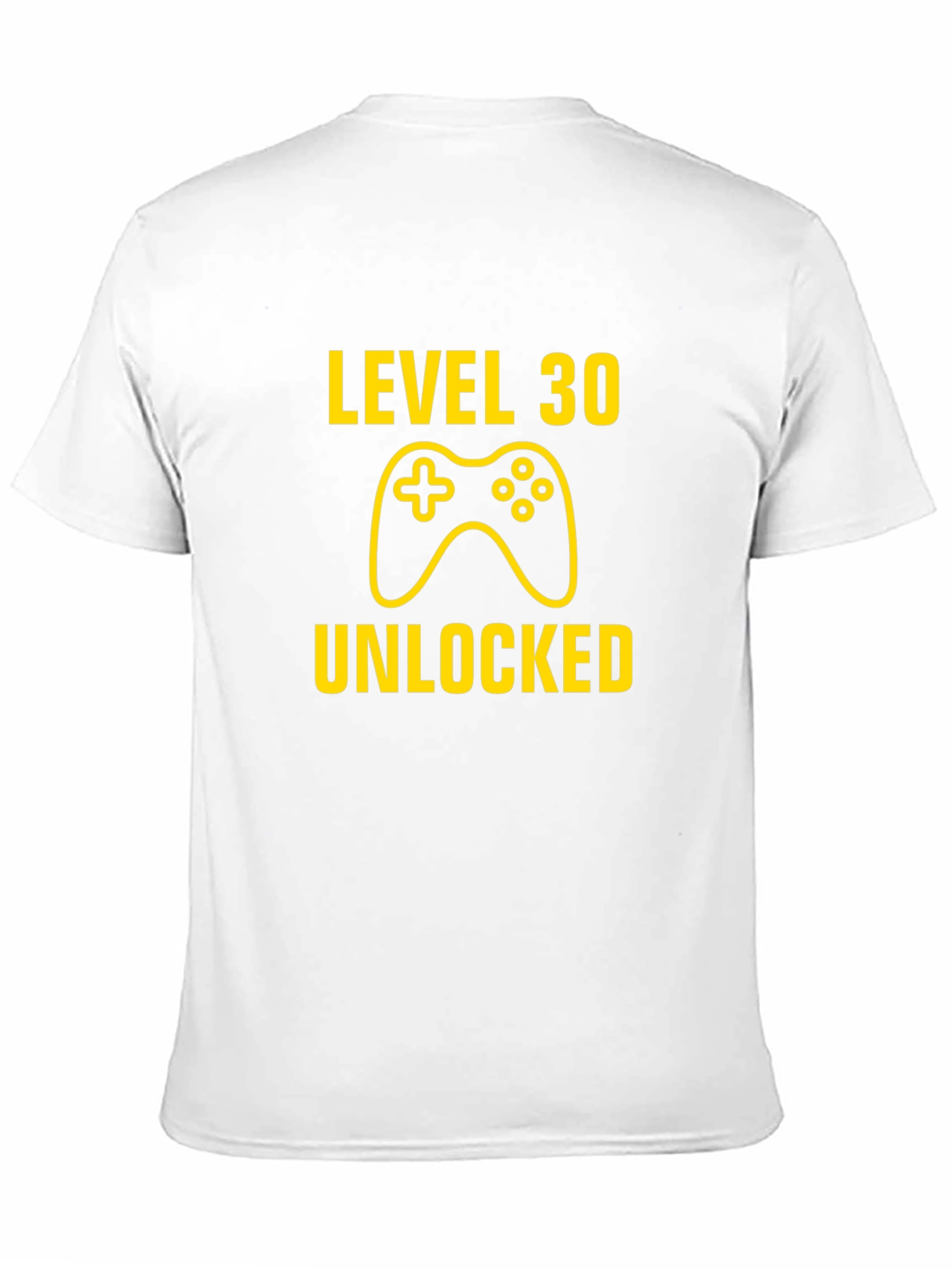 Level 30 Unlocked Graphic Tee - Gamer Birthday Shirt