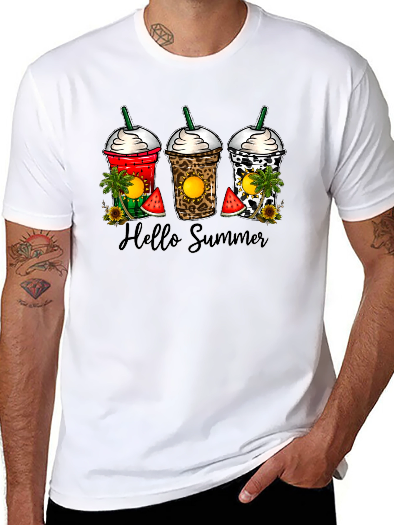 Hello Summer Frappe T-Shirt